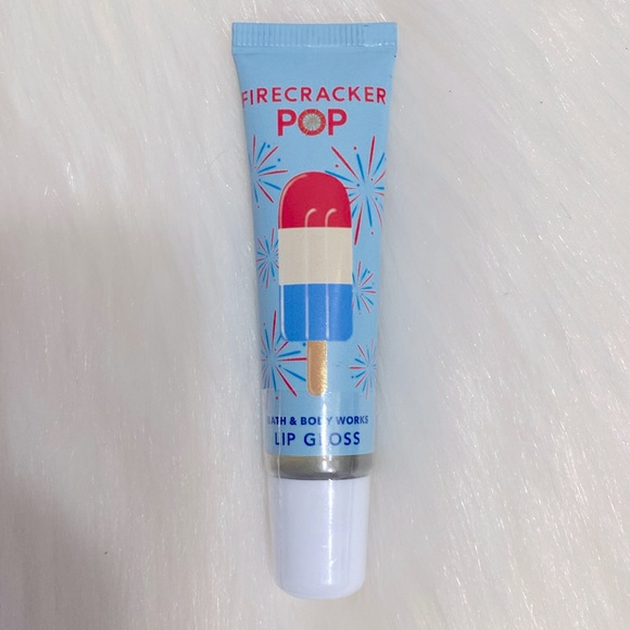 Bath And Body Works Firecracker Pop  Gloss Sealed NWT Excellent Condition - Picture 3 of 3